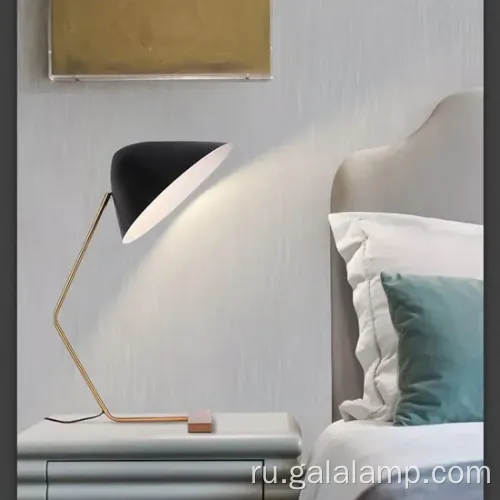 Северная светодиодная настольная лампа для современного декора спальни